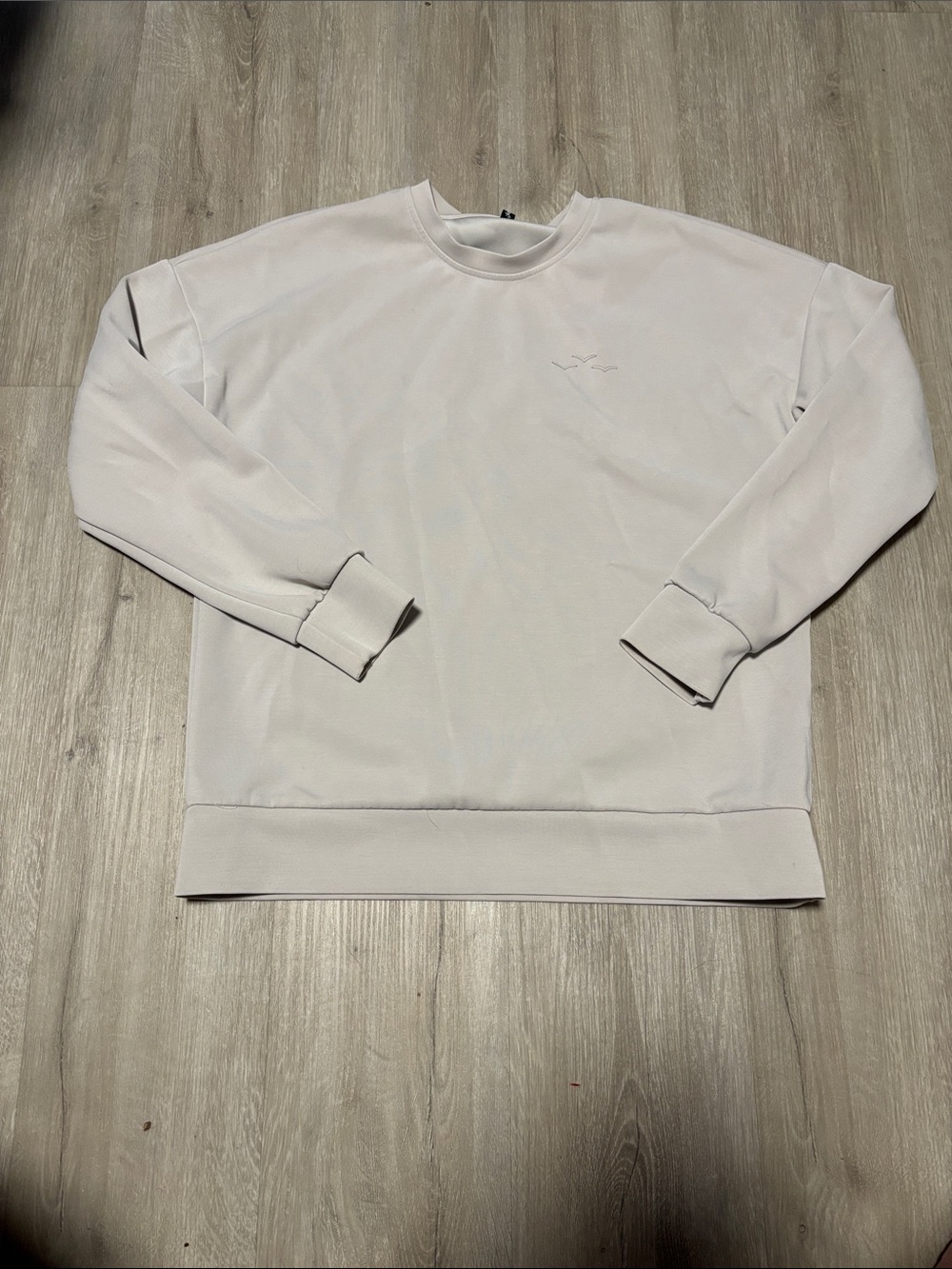 Lazypants Crewneck Sweatshirt‎ in Light Cream